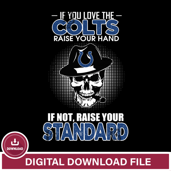 IF you love the Indianapolis Colts raise your hand svg,eps,dxf,png file , digital download.jpg