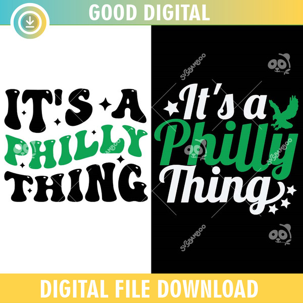 2 File Its a Philly Thing SVG PNG, Philadelphia Football.jpg