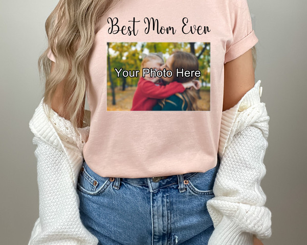 Mothers Day Custom Photo shirt, Custom Picture Shirt, Photo Shirt, Gift For Mom Picture Shirt,Family Picture Tee, Best Gift For Mom Shirt.jpg
