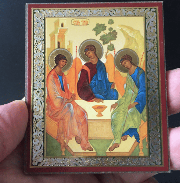 Holy Trinity by Andrei Rublev (Copy)