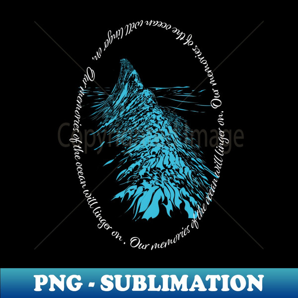 Memories linger on - Retro PNG Sublimation Digital Download - Instantly Transform Your Sublimation Projects