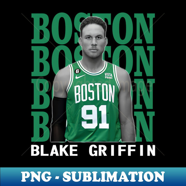 Boston Celtics Blake Griffin - Signature Sublimation PNG File
