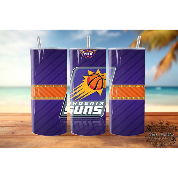 Phoenix Suns Tumbler 20 oz Wrap PNG, NBA Tumbler Wraps, Football Tumbler Wrap PNG.jpg