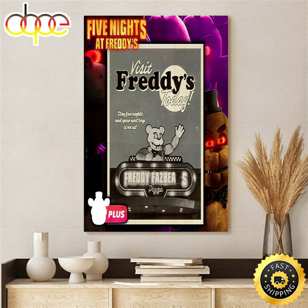 Fnaf Five Nights At Freddy’s Movie Canvas Poster.jpg