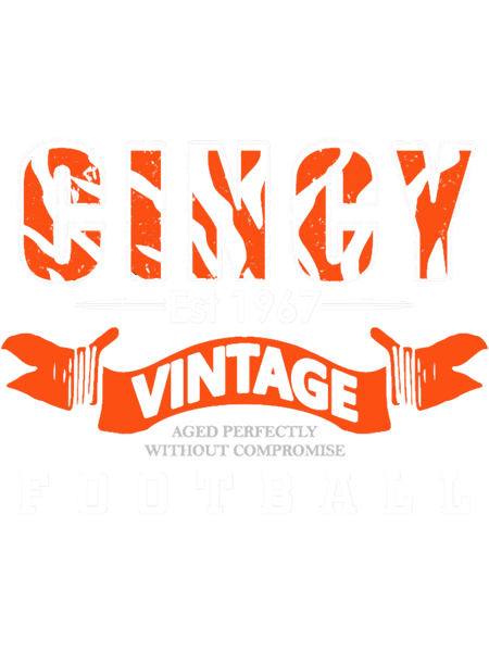 Cincinnati Football Fan - Vintage State of Ohio Pride 1967 .png