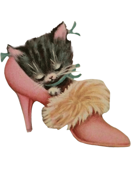 Vintage cat in a shoe.png