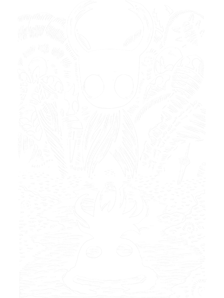 Ghost Knight Graphic Art Hollow Knight Funny Game.png