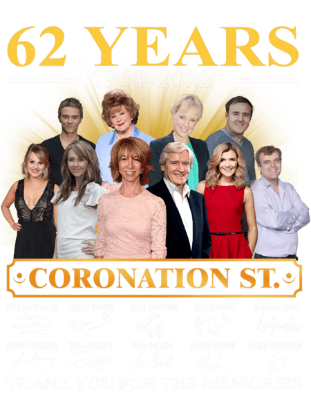 62 years 1960 2022 Coronation St thank you for the memories s .png