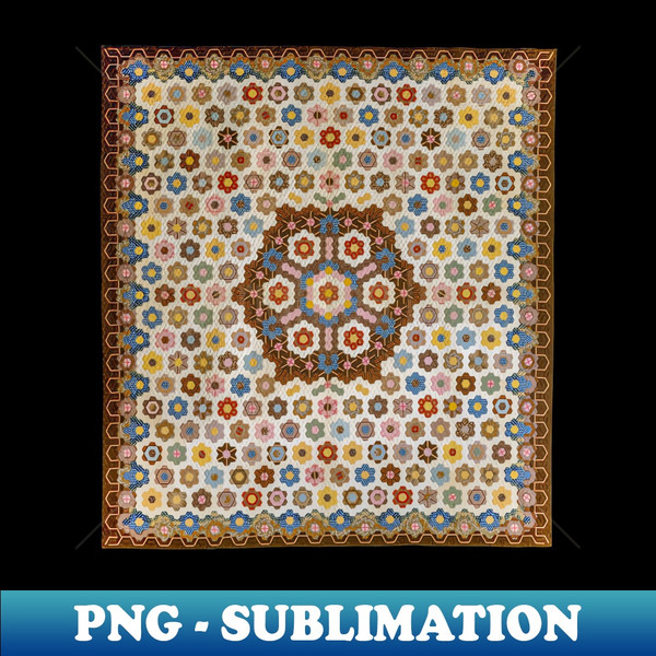 WD-29902_Vivid Colors Honeycomb Patchwork Quilt Pattern 6871.jpg