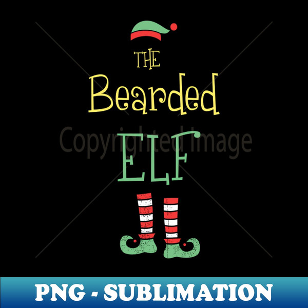 TF-46278_The Bearded Elf Shirt Christmas Elf Tee Matching Family Tshirt Funny Christmas Holiday Gift 4806.jpg