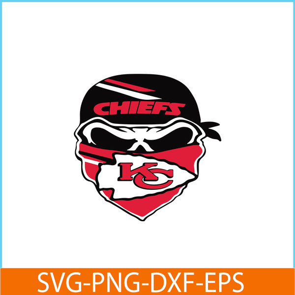 KSC27102341-KC Chiefs Skull Cap Masked SVG PNG DXF, Kelce Bowl SVG, Patrick Mahomes SVG.png