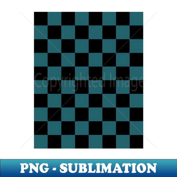 PG-2789_Ao Green and Black Chessboard Pattern 9828.jpg