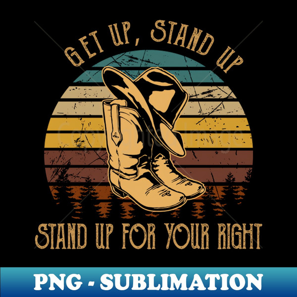 SM-25014_Get Up Stand Up Stand Up For Your Right Cactus Cowboy Hat And Boots Desert 9039.jpg