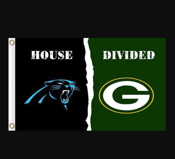 Carolina Panthers and Green Bay Packers Divided Flag 3x5ft.png