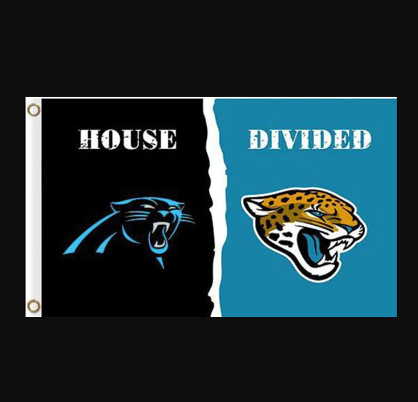 Carolina Panthers and Jacksonville Jaguars Divided Flag 3x5ft.png