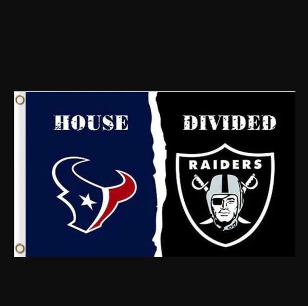 Houston Texans and Las Vegas Raiders Divided Flag 3x5ft.png