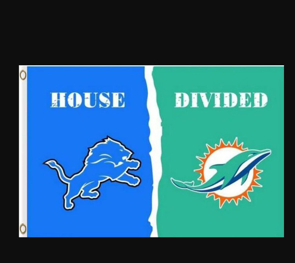 Detroit Lions and Miami Dolphins Divided Flag 3x5ft.png