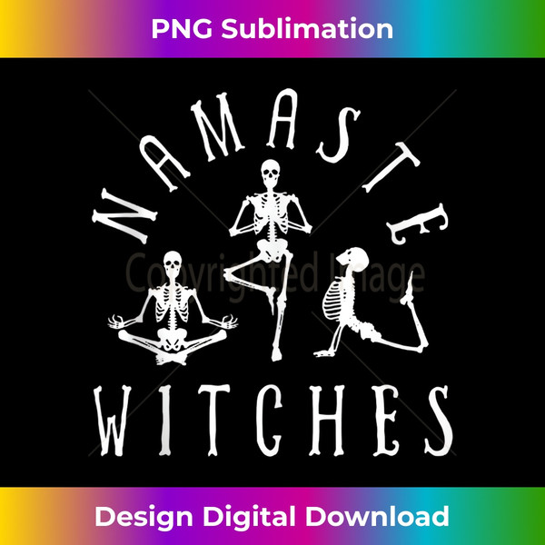 VB-20231219-11089_Namaste Witches Skeleton Yoga Funny Halloween Tank Top 0690.jpg