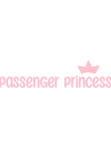 Passenger Princess Cute Lovers Car Decal.png
