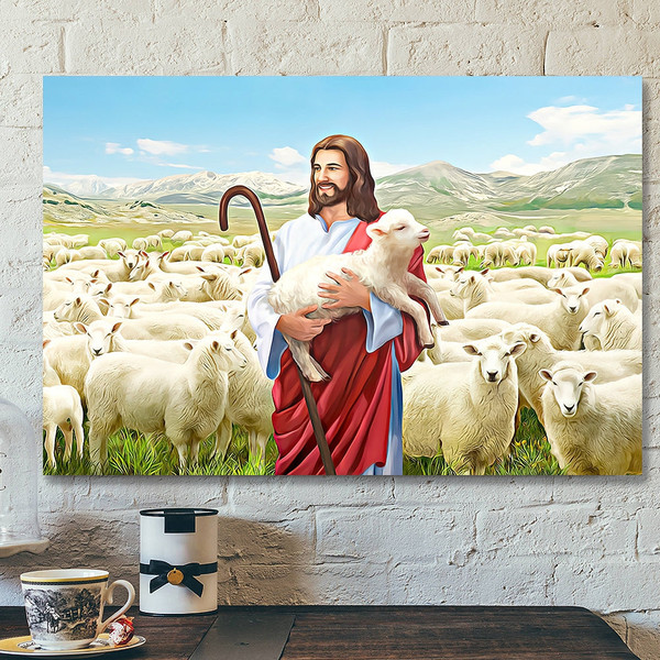 Jesus Canvas 24 - Christian Gift - Jesus Canvas Painting - Jesus Poster - Jesus Canvas Art - Bible Verse Canvas Wall Art - God Canvas - Scripture Canvas.jpg