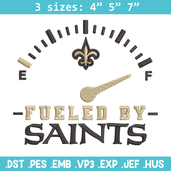 Fueled By Haters New Orleans Saints embroidery design, New Orleans Saints embroidery, NFL embroidery, sport embroidery..jpg