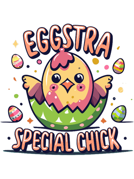 Eggstra Special Chick - Easter Egger Chicken.png