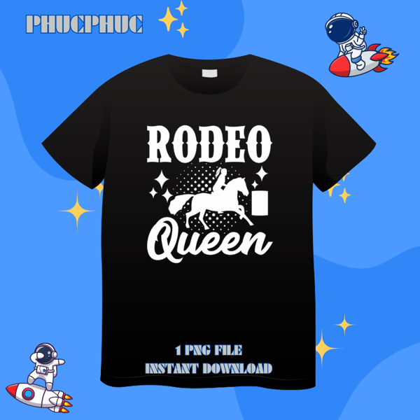 Rodeo Queen Horse Rider Equestrian Cowgirl Horse Racer.png