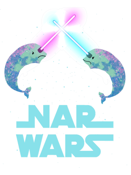 Nar Wars Narwhal Space Star Saber Light Parody (Unicorn of the Sea) .png