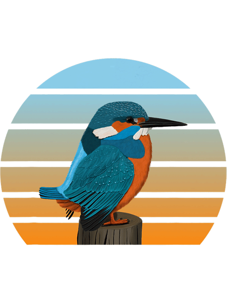 Kingfisher Bird Birdwatcher Ornithologist Biologist Birder.png