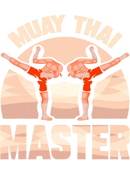 Muay Thai Master Fighter Martial Arts Boxing Hobby.png