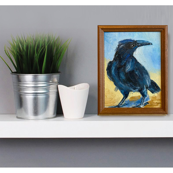 raven painting