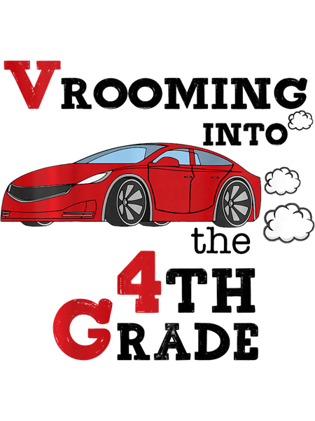 Kids Vrooming into the 4th Grade school for boys kids.png