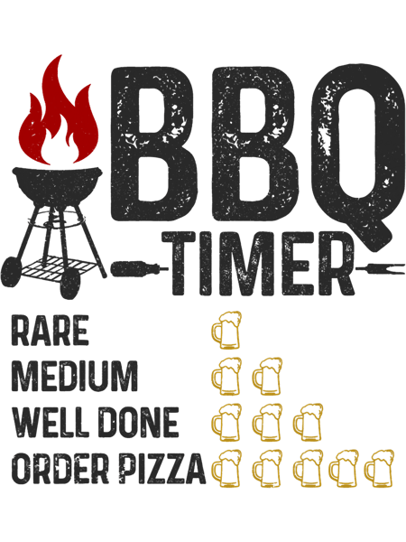 Mens BBQ Timer Grill Grilling Rare Medium Chef Beer Lover Funny.png