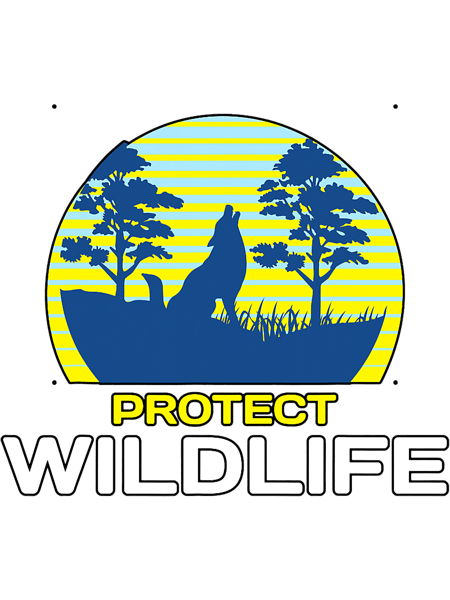 Protect wildlife wolf nature.png