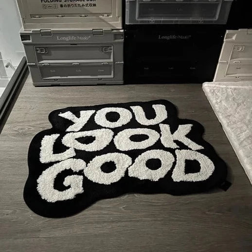 Fluffy-Tufted-Letter-Floor-Mat-You-Look-Good-Area-Carpet-Antislip-Korean-Irregular-Lounge-Rug-Bedroom_jpg_640x640_jpg.jpg