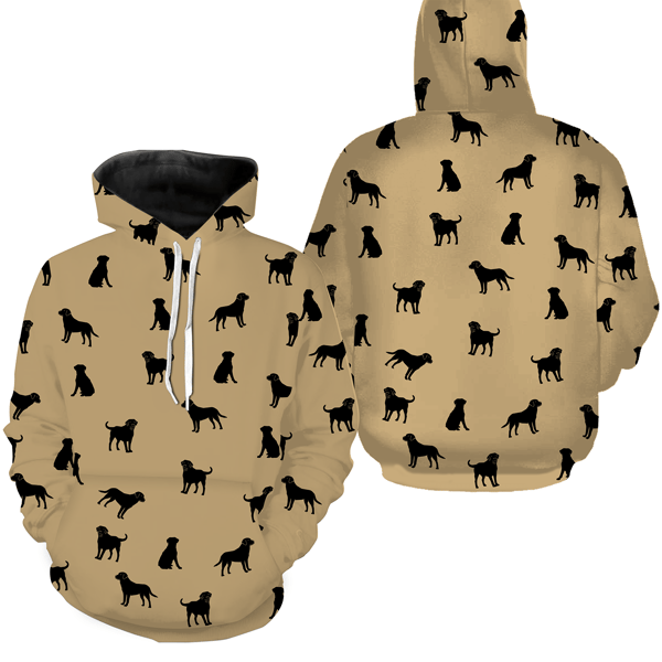 Labrador Retriever Lover Hoodie 3D, Personalized All Over Print Hoodie 3D Y12