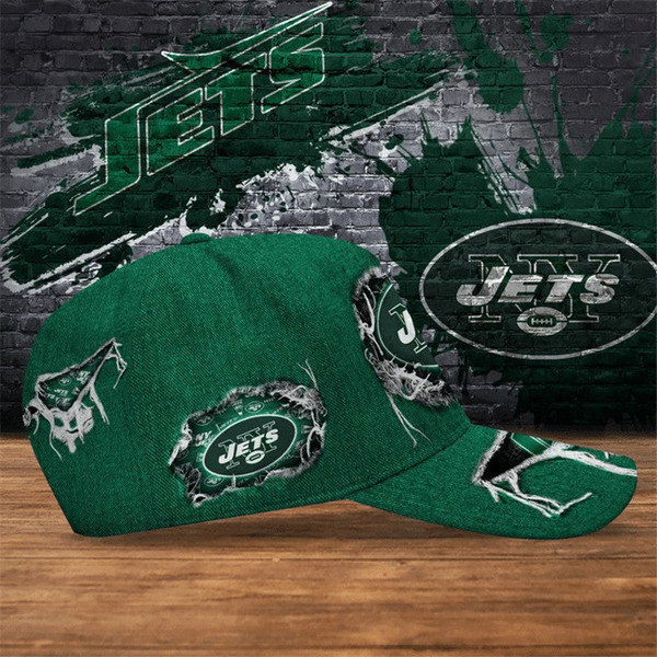 New York Jets Flag Caps, NFL New York Jets Caps for Fan