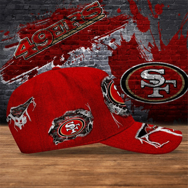 San Francisco 49ers Flag Caps, NFL San Francisco 49ers Caps for Fan
