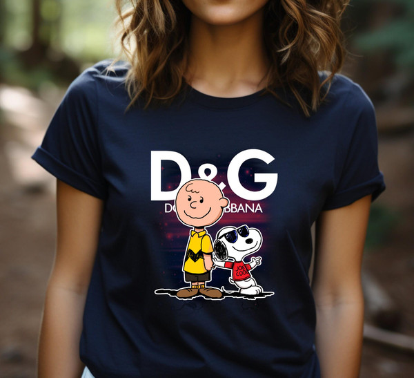Charlie Brown - Snoopy Dolce & Gabbana Fan Gift T-Shirt_05gnavy_05gnavy.jpg