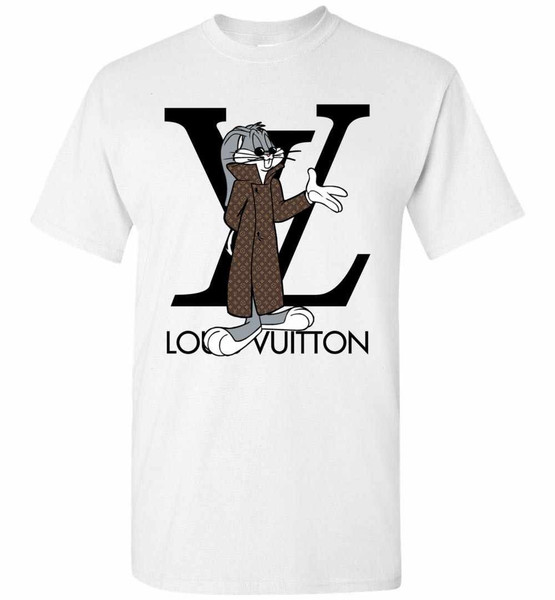 Cheap Fashion Bugs Bunny White Louis Vuiton Logo Shirt, Louis Vuitton T Shirt Women.jpg