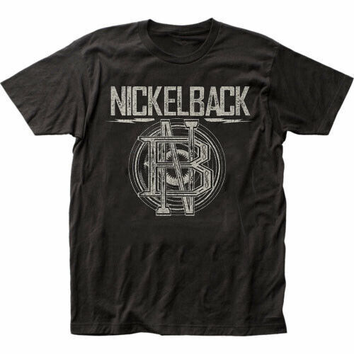 #nickelback Logo Black Short Sleeve Cotton T-shirt Unisex Vm29559725.jpg
