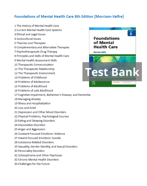 Foundations of Mental Health Care 8th Edition TEST BANK (1).png