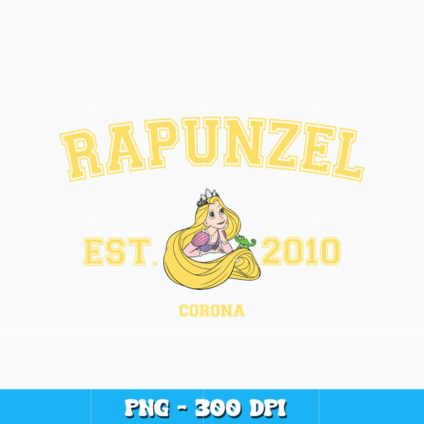 Princess Rapunzel Est.2010 Png