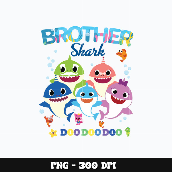Birthday brother shark dododo Png