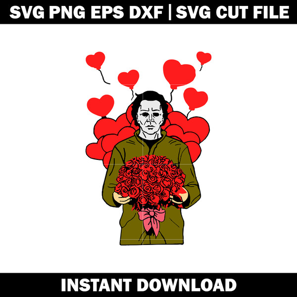 Horror Movie Valentine logo svg