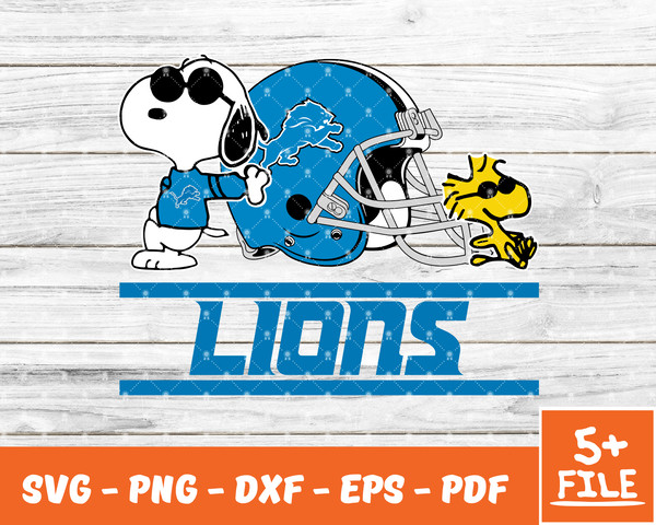 Detroit Lions Snoopy Nfl Svg , Snoopy NfL Svg, Team Nfl Svg 12  .jpeg