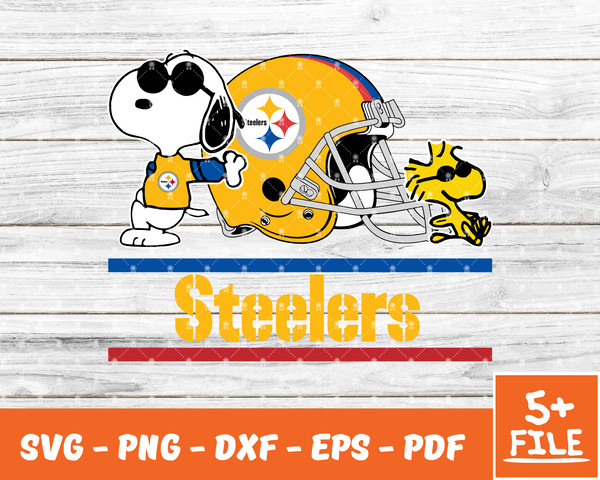 Pittsburgh Steelers Snoopy Nfl Svg , Snoopy NfL Svg, Team Nfl Svg 28  .jpeg