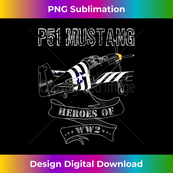 RC-20240102-8336_P-51 Mustang WWII Fighter Airplane Pilot T Distressed 8277.jpg