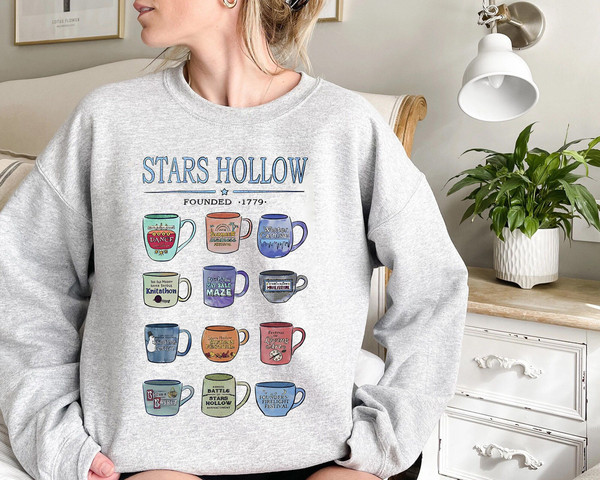 Mugs of Stars Hollow Annual Events Sweatshirt 1.jpg