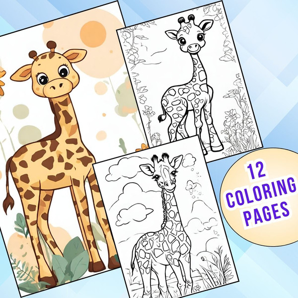 Cute Girrafe Coloring Pages 1.jpg